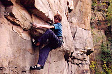 Greg in the New River Gorge 